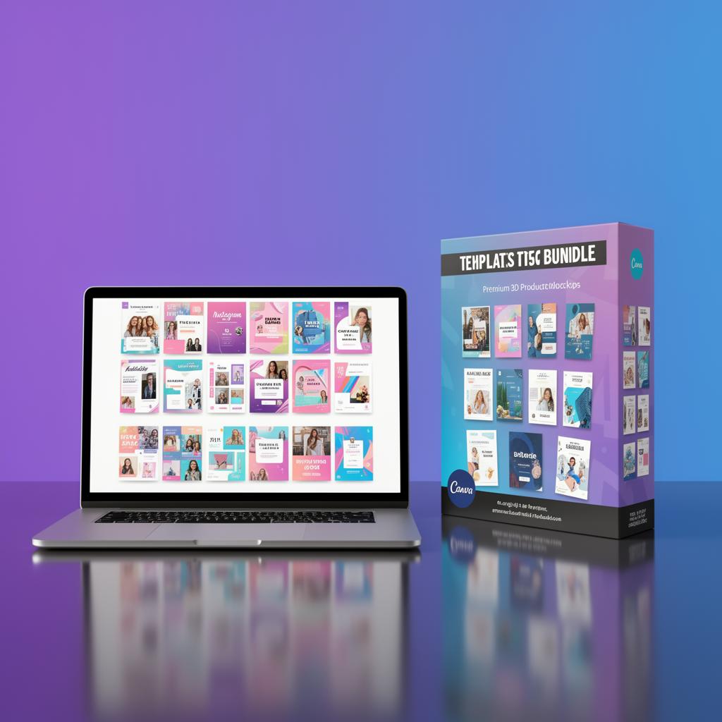 10000+ Canva Templates Bundle preview